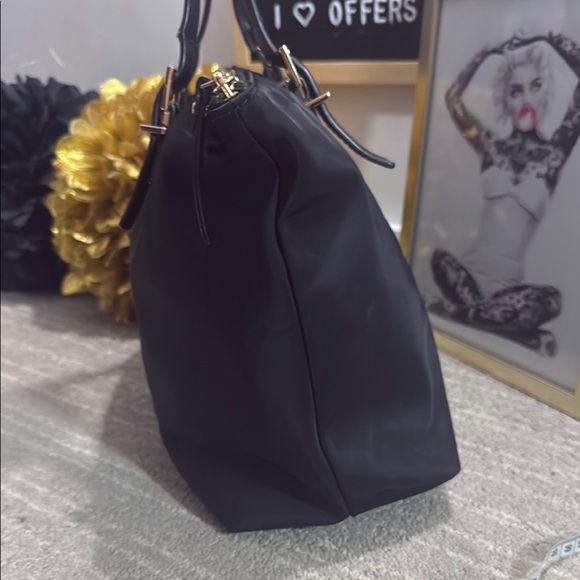 Kate Spade Black Tote with Gold Accents - Picture 9 of 12